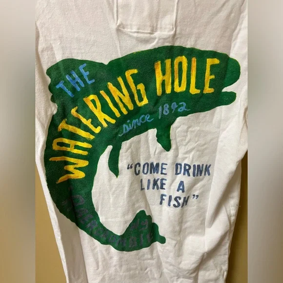 Abercrombie & Fitch Men’s Muscle TShirt The Watering Hole Y2K - Picture 3 of 9